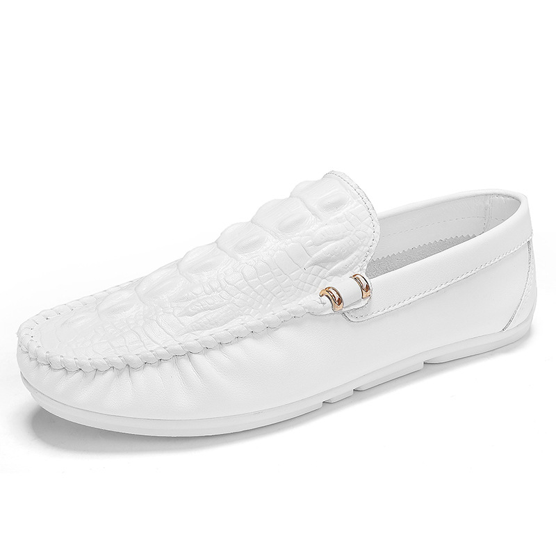 Doudou shoes men's crocodile pattern trendy shoes