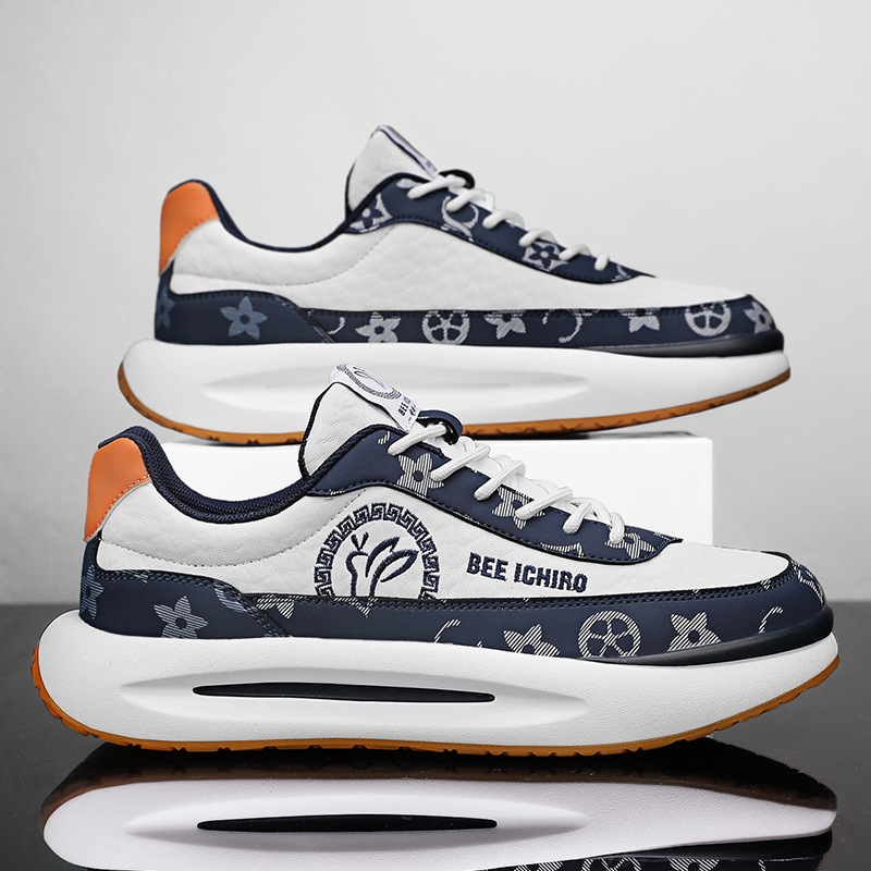 Personalized dad shoes thick sole retro casual trendy shoes