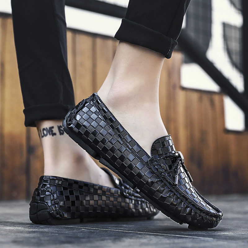 Trendy Men's Versatile Personalized Casual Leather Shoes