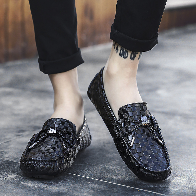 Trendy Men's Versatile Personalized Casual Leather Shoes