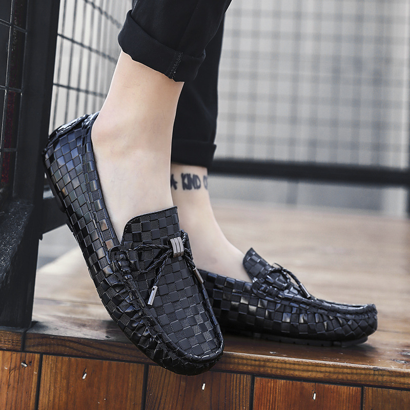 Trendy Men's Versatile Personalized Casual Leather Shoes