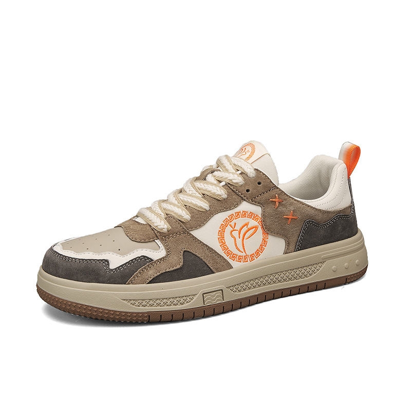 Matte niche design trendy low-cut sneakers