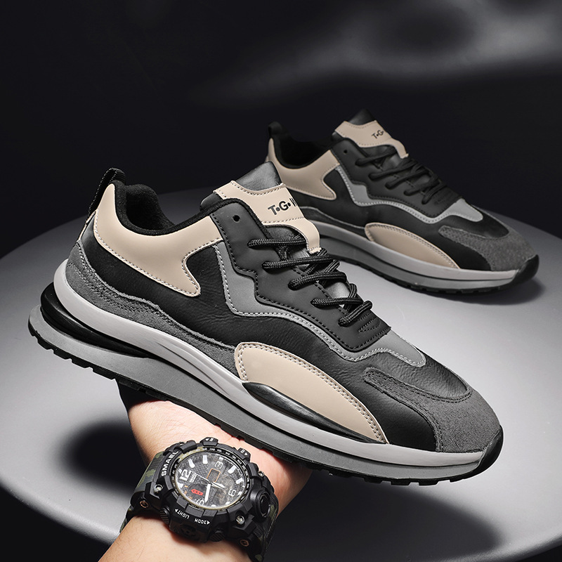 British Forrest Gump fashionable casual leather shoes
