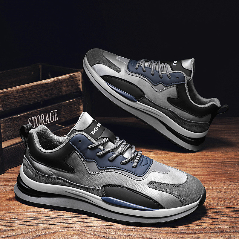 British Forrest Gump fashionable casual leather shoes