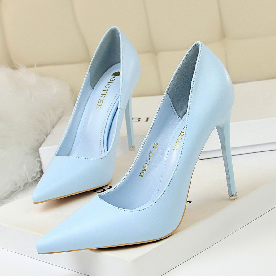 Simple versatile women's stiletto high heels 52